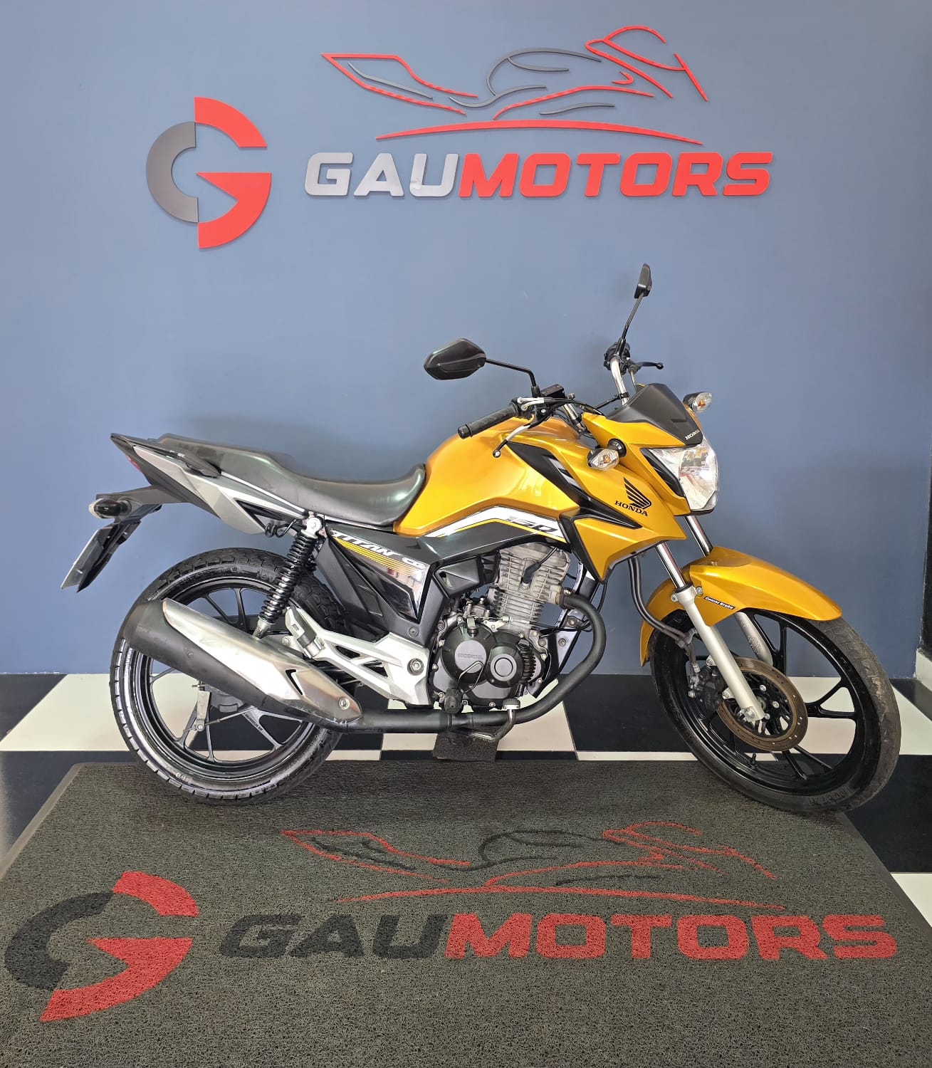 Honda CG 160 Titan 2022 seminova na GauMotors
